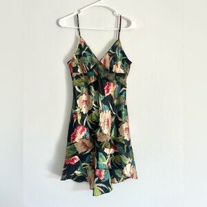 Stephanie buffington floral lingerie mini slip